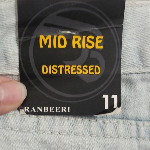 Ranbeeri distressed shorts - Picture 4 of 4